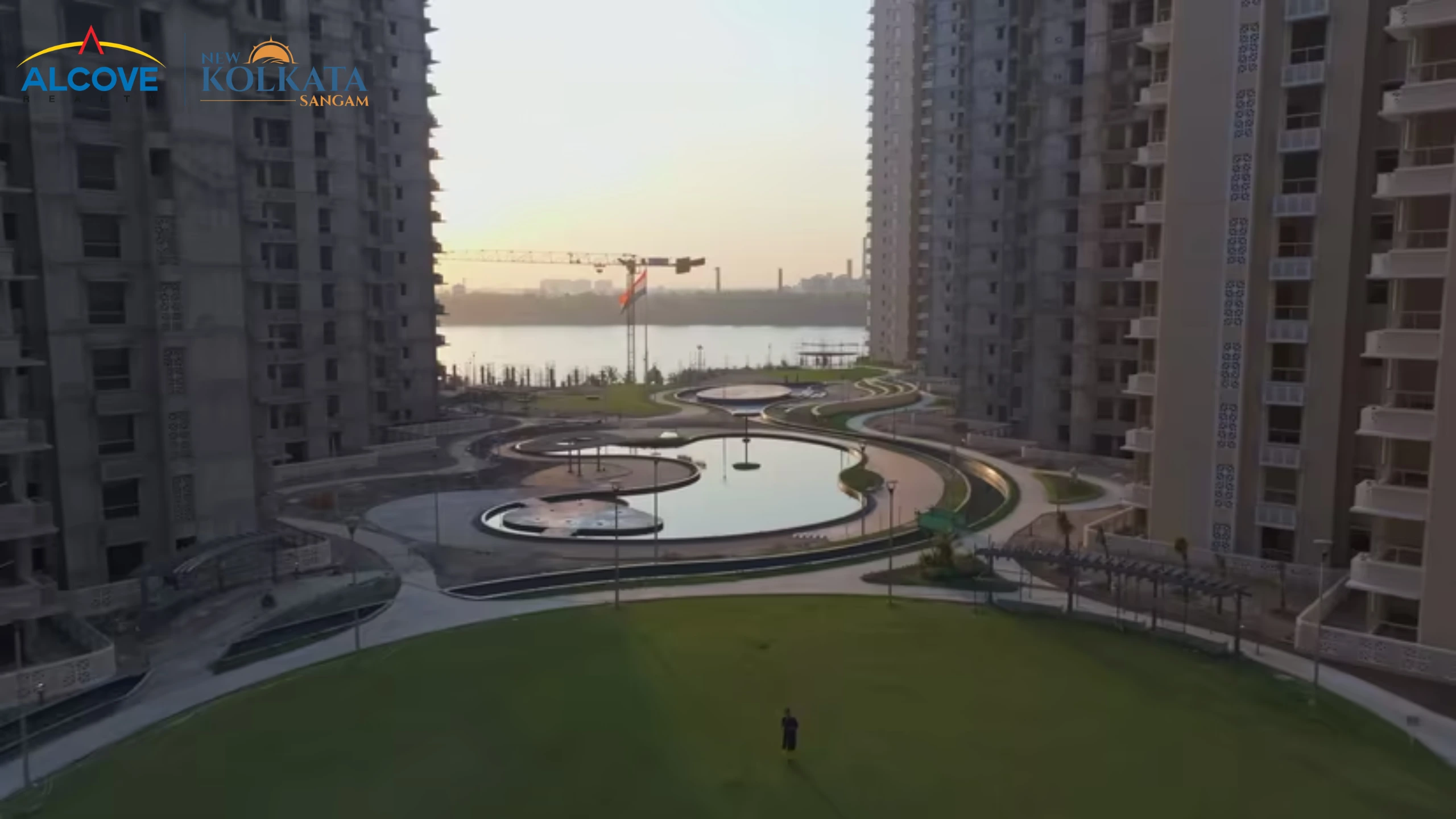 River facing apartments in Serampore | Alcove New Kolkata Sangam | Best apartments in Hooghly.